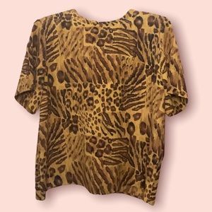 Animal printed blouse